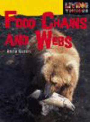 Book cover for Living Things Food chains Cased