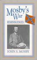 Cover of Mosby's War Reminiscences