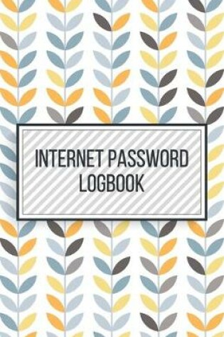 Cover of Internet Password Logbook-Small Size Alphabetical Password Notebook Organizer-5.5"x8.5" 120 pages Book 9