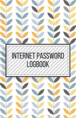 Book cover for Internet Password Logbook-Small Size Alphabetical Password Notebook Organizer-5.5"x8.5" 120 pages Book 9