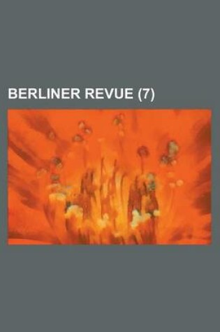 Cover of Berliner Revue (7)