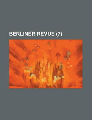 Book cover for Berliner Revue (7)