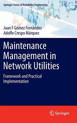 Book cover for Maintenance Management in Network Utilities