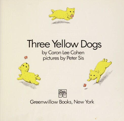 Book cover for Three Yellow Dogs