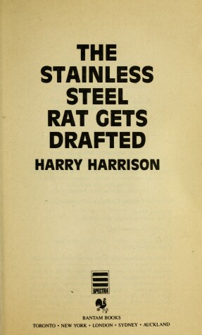 Book cover for The Stainless Steel Rat Gets Drafted