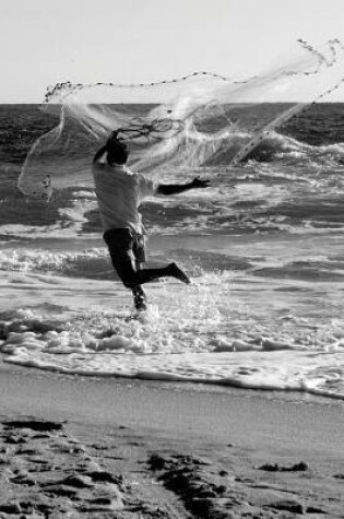 Cover of Fisherman Casting a Net at the Beach Journal