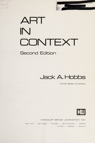 Cover of Art in Context