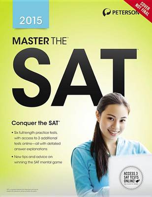 Book cover for Master the SAT 2015