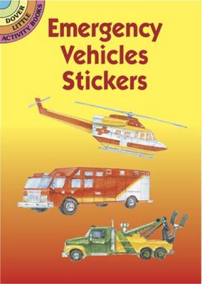 Book cover for Emergency Vehicles Stickers