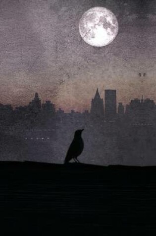 Cover of Blackbird Cityscape Blank Book