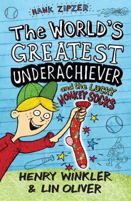 Book cover for Hank Zipzer 4: The World's Greatest Underachiever and the Lucky Monkey Socks