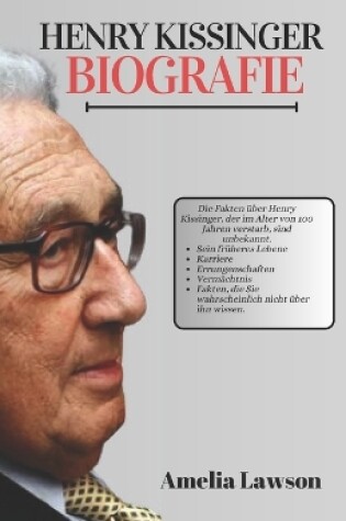 Cover of Henry Kissinger Biografie