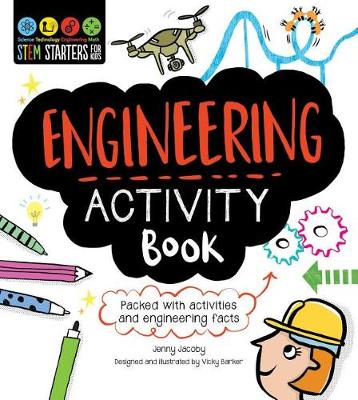 Book cover for STEM Starters for Kids Engineering Activity Book