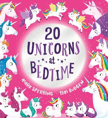 Book cover for Twenty Unicorns at Bedtime