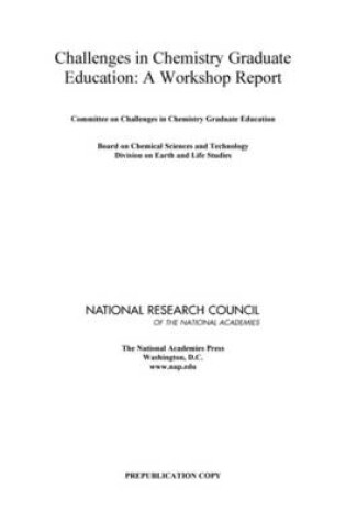 Cover of Challenges in Chemistry Graduate Education