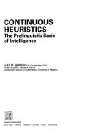 Cover of Continuous Heuristics