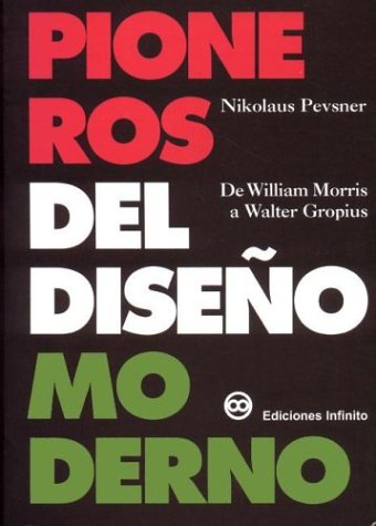 Book cover for Pioneros del Diseno Moderno