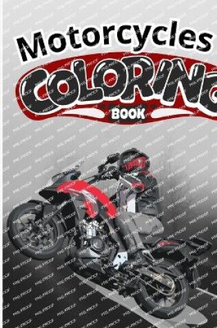 Cover of Motorcycles Coloring Book For Kids