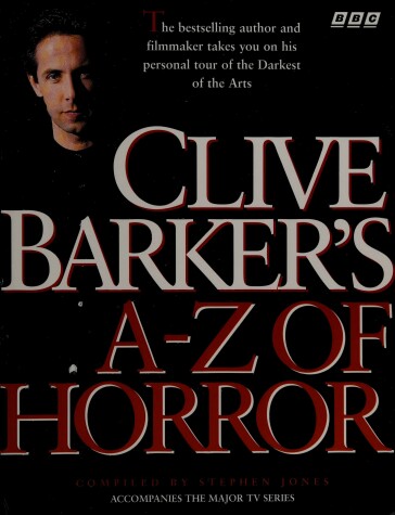 Book cover for Clive Barker's A to Z of Horror