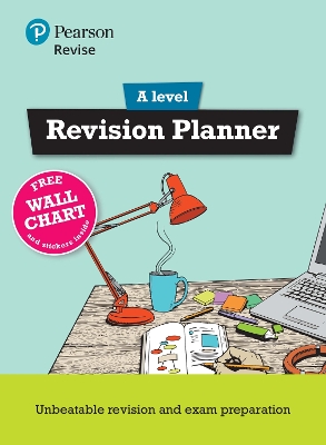 Book cover for Pearson REVISE A level Revision Planner