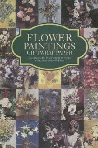 Cover of Flower Painting Giftwrap Paper