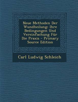 Book cover for Neue Methoden Der Wundheilung