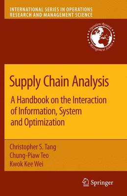 Book cover for Supply Chain Analysis