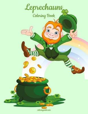 Cover of Leprechauns Coloring Book 1