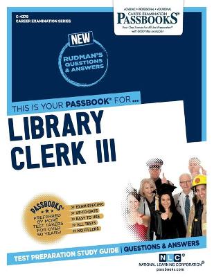 Cover of Library Clerk III (C-4379)