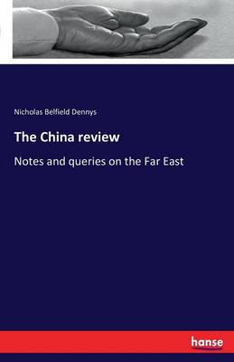 Book cover for The China review