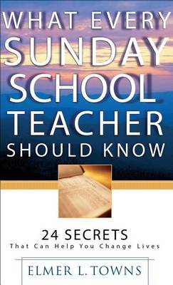 Book cover for What Every Sunday School Teacher Should Know