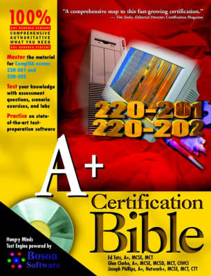 Book cover for A+ Certification Bible