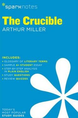 Cover of The Crucible Sparknotes Literature Guide