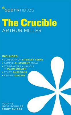 Book cover for The Crucible Sparknotes Literature Guide