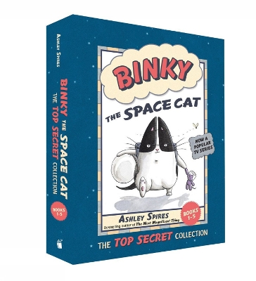 Book cover for Binky the Space Cat: The Top Secret Collection