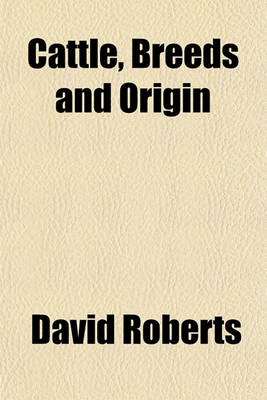 Book cover for Cattle, Breeds and Origin