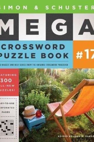 Cover of Simon & Schuster Mega Crossword Puzzle Book #17, Volume 17