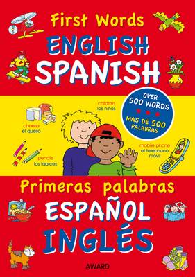 Book cover for First Words: English Spanish