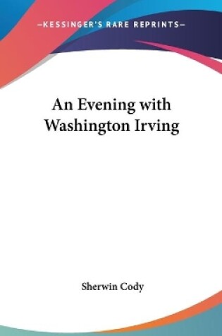 Cover of An Evening with Washington Irving