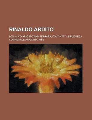 Book cover for Rinaldo Ardito