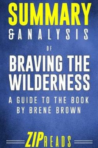 Cover of Summary & Analysis of Braving the Wilderness