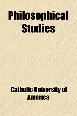 Book cover for Philosophical Studies Volume 4