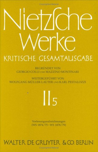 Book cover for Vorlesungsaufzeichnungen (Ws 1874/75 - Ws 1878/79)