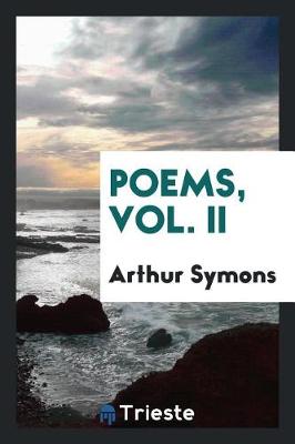 Book cover for Poems, Vol. II