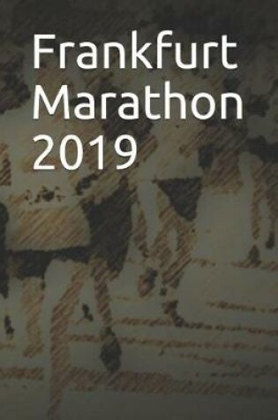 Cover of Frankfurt Marathon 2019