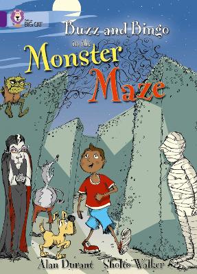 Book cover for Buzz and Bingo in the Monster Maze