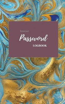 Book cover for Internet Password Logbook