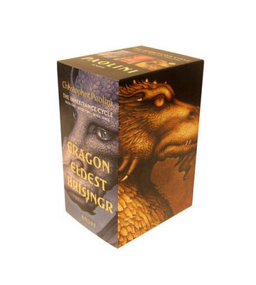 Book cover for Inheritance Cycle 3-Book Trade Paperback Boxed Set (Eragon, Eldest, Brisingr)