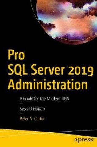 Cover of Pro SQL Server 2019 Administration