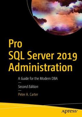 Book cover for Pro SQL Server 2019 Administration